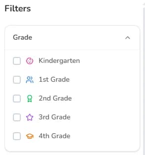 Choose your grade